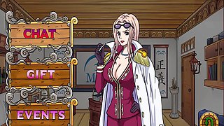 Anime cutie getting her pussy eaten by her step-sibling in a wild cartoon fantasy