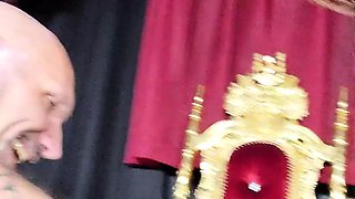 Close up BJ cumshot