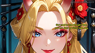 Black Maria from One Piece decided to check your anal hole (Femdom JOI)