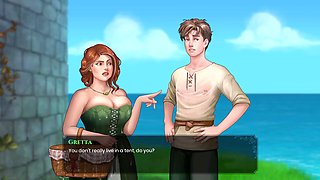 Cartoon fantasy and hentai action with some serious boob action