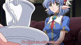 Busty babes got trapped in a horny monster infested mansion hentai