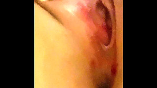 Riding My Dildo in the Bathtub Like a Dirty Girl