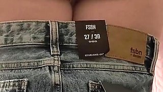 Trying on a New Pair of Jeans on My Gorgeous Ass