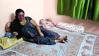 Frist Time Two Bhabhi Fucking with Small Devar