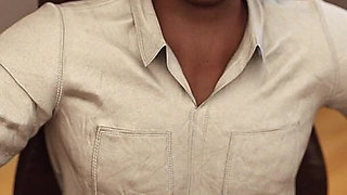 Sexy Married Teacher Having Threesome with Two Lucky Students - the Office