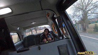 Big Ol' American Tits And Ass - ebony mom with monster tits Ebony Mystique in taxi car interracial