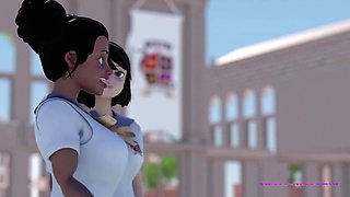 CRAZY Uncensored 3D Hentai Students School Sex