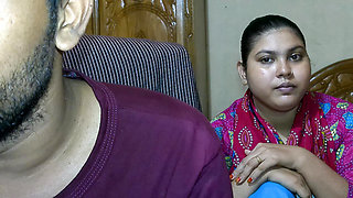 Newly marriage couple Wife husband friend Indian village
