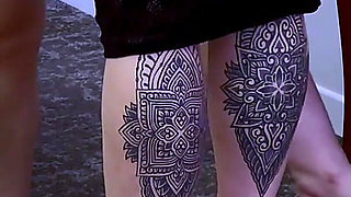 Femdom Barefoot Trampling Slave Punishment