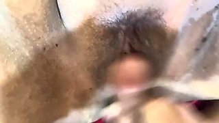 Hot Indonesian Aunt Yampe Sucks and Gets Filled with Cum - Squirting Orgasm & Doggy Style
