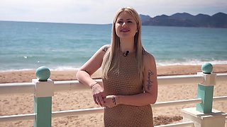 Kitty, 28 years old, banker in Monaco! - Jacquie et Michel TV