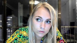 Amateur Blonde Teen Plays Solo with Toy Webcam Porn