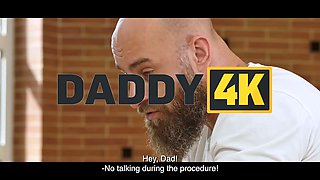 Nicole Sweet gets her tight ass massaged by her daddy in HD