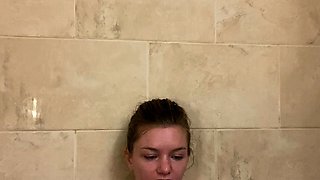 Small tit girl loves to masturbate