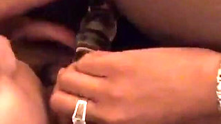 Jordan and Layla busty ebony lesbians have amateur sex with toys