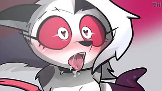 Loona Furry Hentai Night: Animated Sex with Helluva Boss Babe