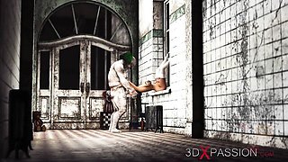 Slave xxx with bendy lass from 3DXPassion