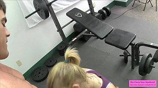 Emasculation Threats BJ in the Gym