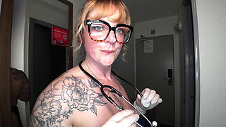 Real Home Nurse Lets Me Fuck Her!