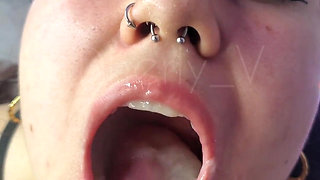 My Friend's Girlfriend Loves My Semen, She Swallows All of It