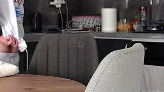 A Female Student From a Female Dorm Gets Rough Sex and an Orgasm!