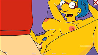 Luann the Milf gets some good dick on her couch (Lustfield Gameplay)