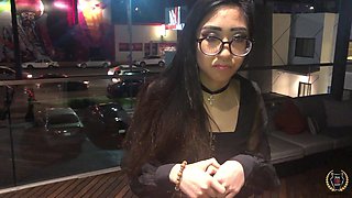 petite asian wans a huge one