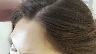 Amateur girlfriend blowjob anal and facial cumshot