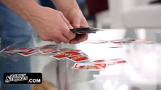 Chesty sister-in-law lets her horny stepbrother nails her juicy mexican cunt while their papa is away