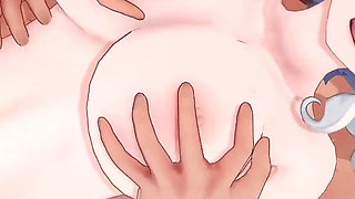 Genshin Impact Furina Orgy 3D Hentai Animation