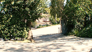 19 Year Old Brunette Gets Pounded by Her New Neighbor