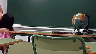 Depraved Teacher Fucks with the Young Student at School