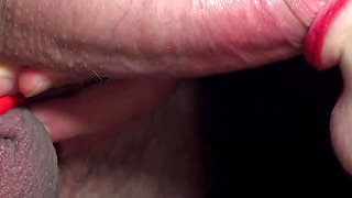 Close up: Best Milking Mouth for Your Dick! Sucking Cock Asmr, Tongue and Lips Blowjob 4K