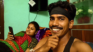 Indian desi Newaly Merried Beautiful Wife And Husband By -Snapchat143
