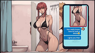 My New Girlfriend Ep.21 Step Sisters Bikini Competition!