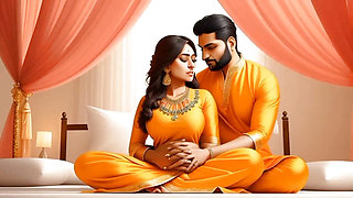 fuck Desi girl very wet pussy with fuck sound. face fuck and cum eat. i am happy to fuck her big dick.