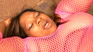 Big black woman against a big black dick