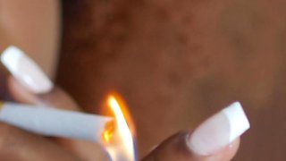 I Feel so Sexy Smoking! Being My Ashtray Is a Privilege... Open Big, Say Ahhhhh to Mommy!