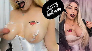 Bride of Chucky Joi Halloween Terror Porn Jerk off Instructions Hot Cosplayer...
