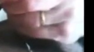 Granny Handjob with a Happy Ending - Amateur Homemade Video