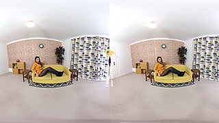 Chloe French - Pantyhose Striptease Teen High Heels