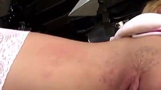 Two gorgeous chicks are getting plowed by rocco's huge rod