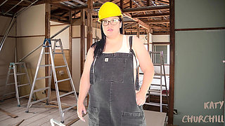 Horny Contractor Sucks You off at Construction Site