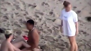 Nudist Groupsex Party At The Beach