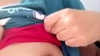 Horny busty indian milf strips nude showing big boobs