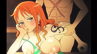 Exchanging With Nami ( One Piece ) Uncensored