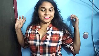 Shirt and jeans removal sex with with hand tied up and hot fuck with desi step sister