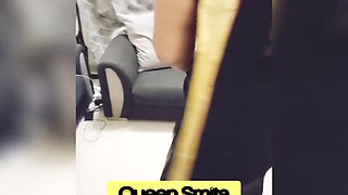 Black And Gold Saree Seduction