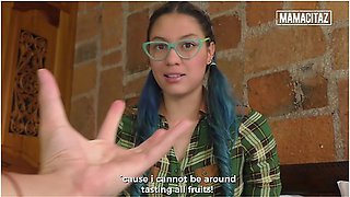 Colombian Slut Blue Maria Gets Her 18yo Pussy Drilled Deep By Huge Dick