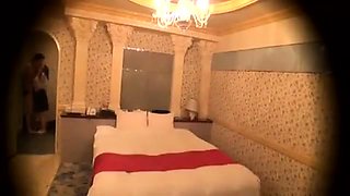 Sultry Asian babe gets nailed all over the bed on hidden cam